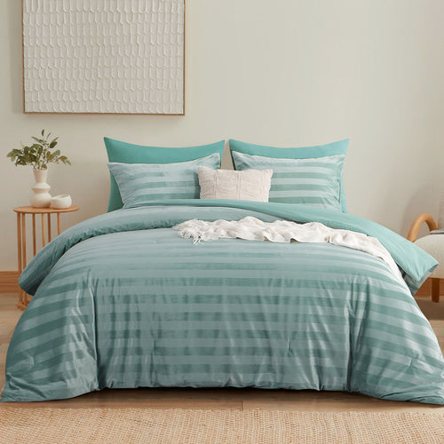 Aisbo Fluffy Comforter Set - Fleece Soft Comforter, Luxury Warm Bedding Set for Winter, Fuzzy Bed Set 2 Pieces (1 Comforter, 1 Pillowcase)